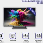 Dawlance 40 Inch 2K FHD Google LED TV (Kore Series)