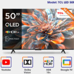 TCL 50 Inch QLED 4K Smart TV 50P79K
