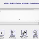 Orient QG-24X Aura White Inverter AC – 2 Ton – T3 Compressor – Heat and Cool