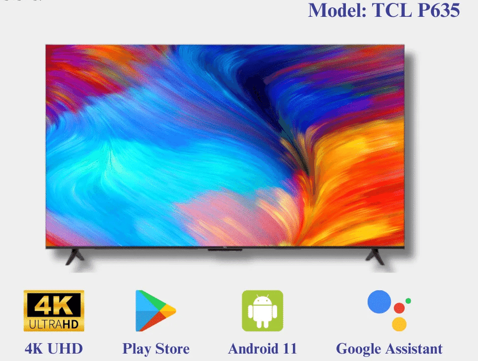 TCL-P635 TCL P635 4K-HDR LED TV - Image 1
