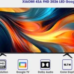 Xiaomi 43A FHD 2026 LED Google TV – Bezel-less -DTS Sound
