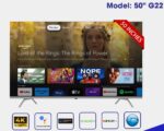 Dawlance 50-inch 50G22 4K Android Smart Radiant Series LED TV
