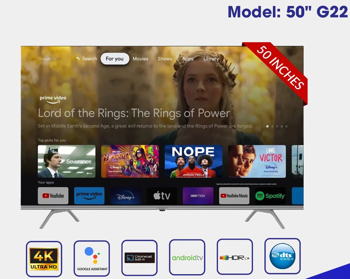 thumbnail-ays-02 Dawlance 50-inch 50G22 4K Android Smart Radiant Series LED TV - Image 1